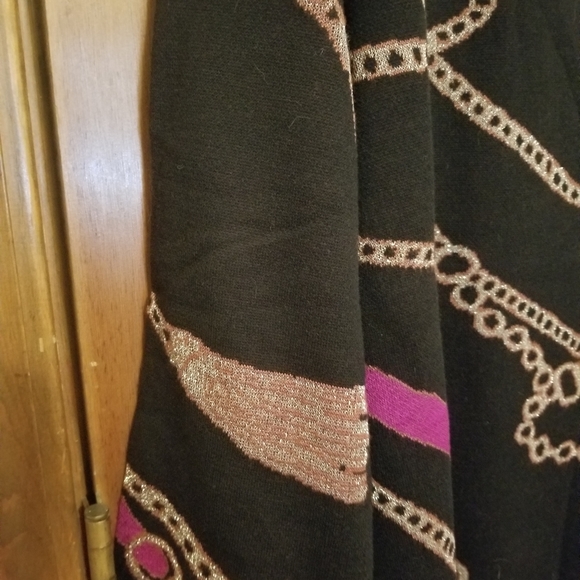 Chicos Touch Of Cool Wedge Tunic Sweater size 3 XL - Picture 5 of 5